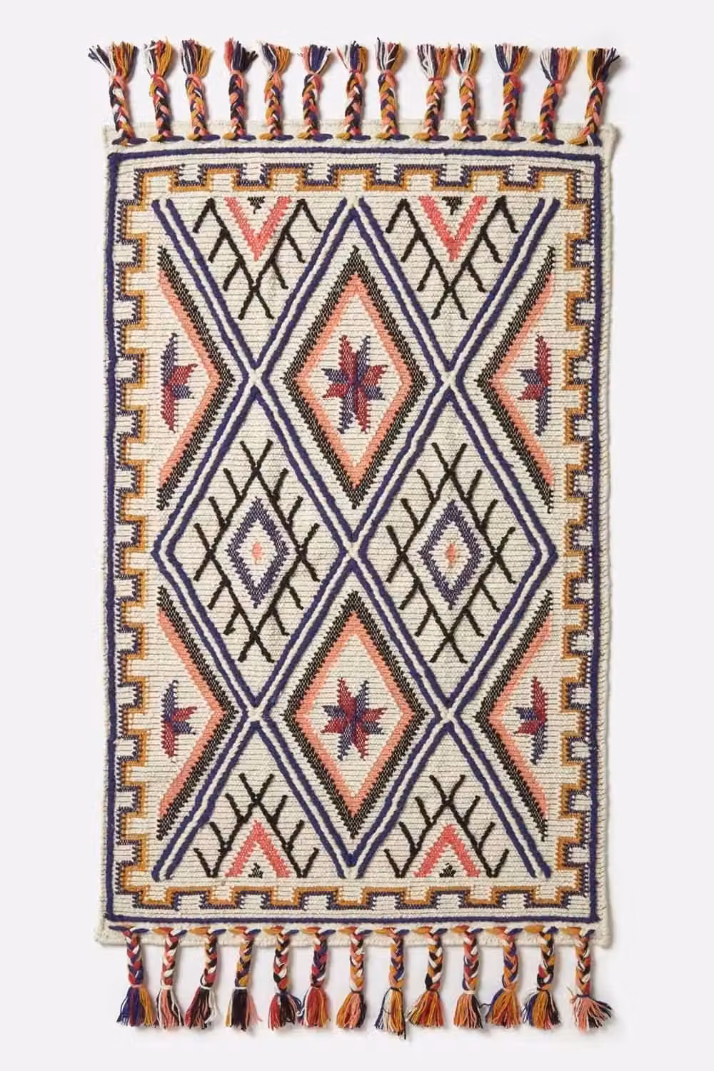 Homescapes Goa Multicolour Kilim Wool and Cotton Rug, W: 160 cm, L: 230 cm – 2