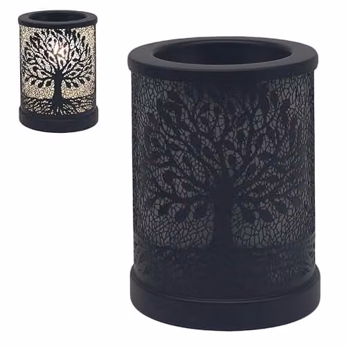 Lesser & Pavey Desire Aroma Trees Black Metal Tabletop Decor Lamp – 1