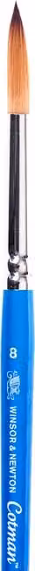 Winsor & Newton Cotman Series 111 Round Designer's Brush No. 8, Blue