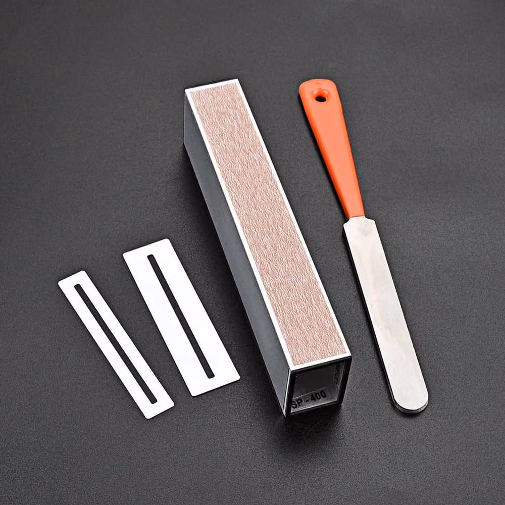 London Boutique 4-in-1 Professional Guitar and Bass Luthier Tool Kit, Multicolour Steel and Metal Repair Set – 2