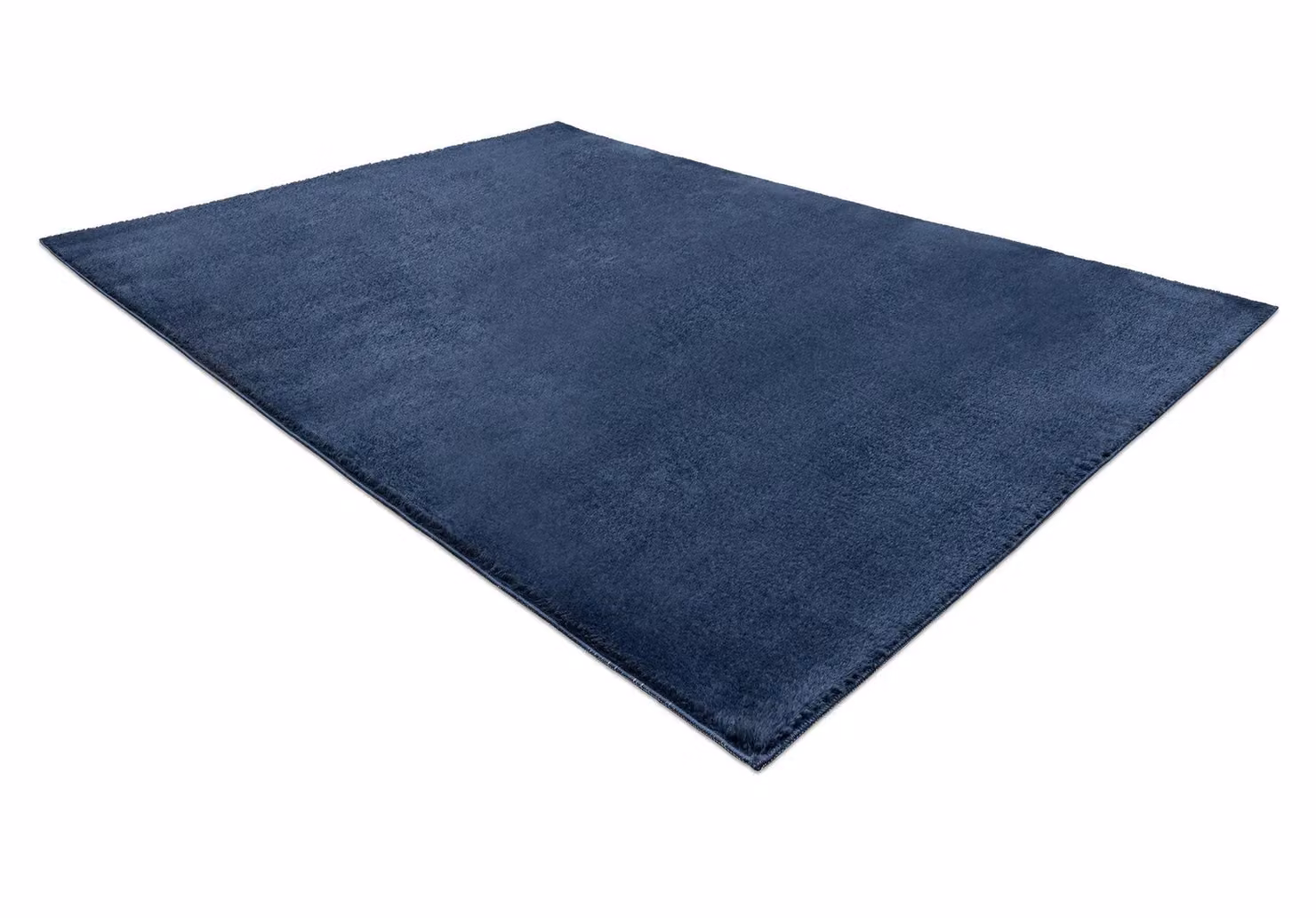 RugsX Lindo Blue Modern Rectangular Polyester Rug, W: 140 cm, L: 190 cm – 3