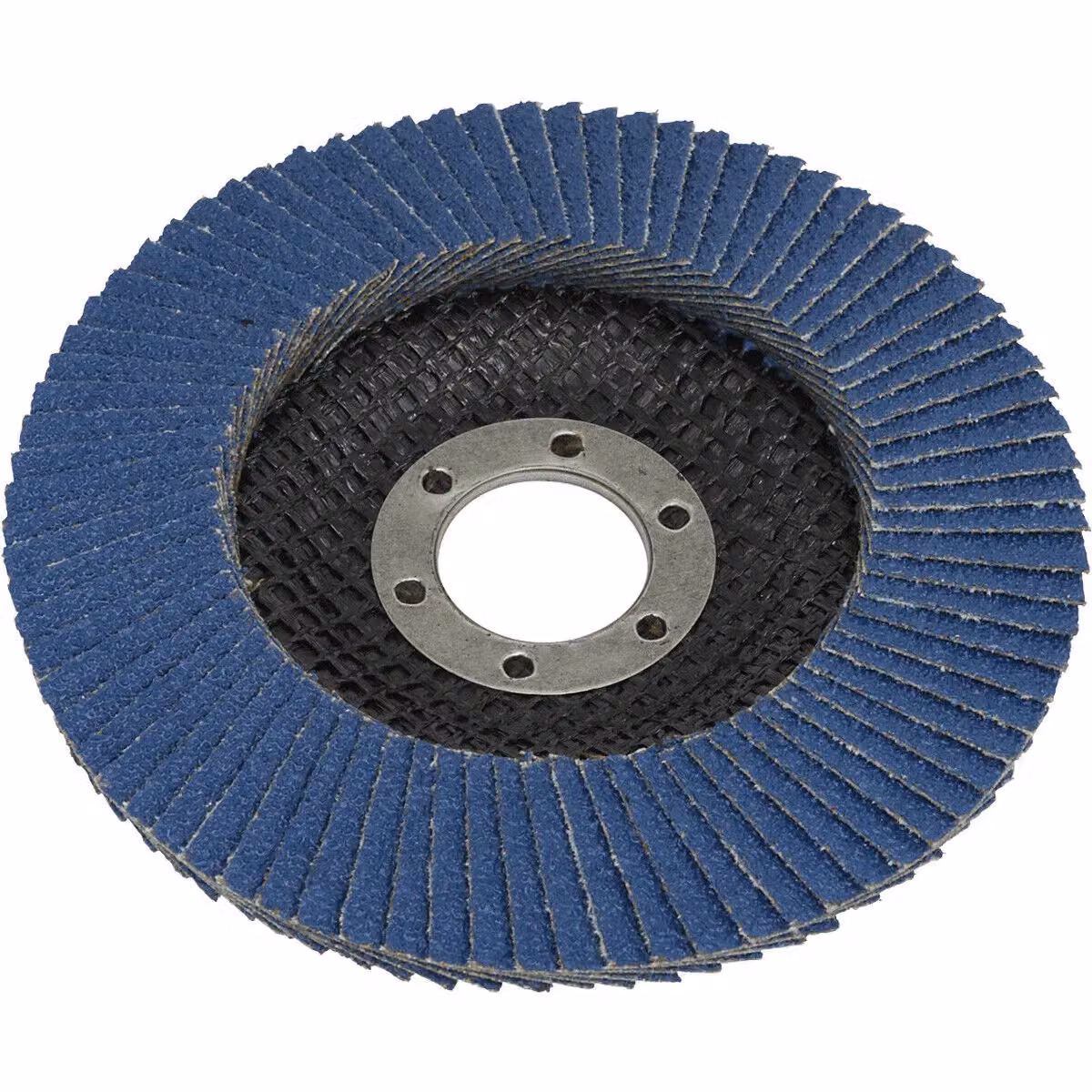Loops 100mm Zirconium Flap Disc with 16mm Bore and 120 Grit for Angle Grinders – 3