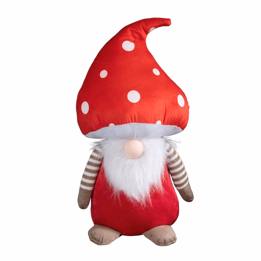 Samuel Alexander Red Porta-Bella Christmas Mushroom Gonk Decoration, 50 cm – 4