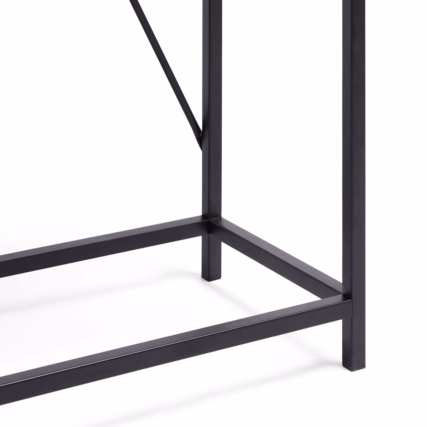VonHaus Dalton 2 Drawer Chevron Design Hallway Console Table, Black, W: 100 cm, D: 35 cm, H: 76.5 cm – 6