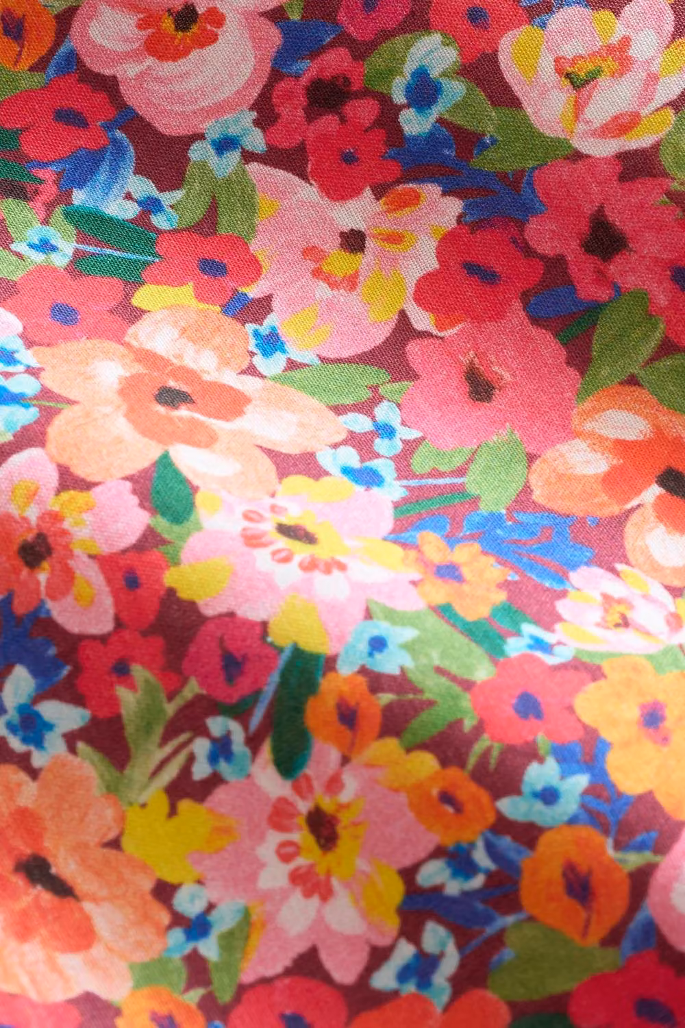 Sophie Robinson Darling Ditsy 100% Cotton Floral Fitted Sheet, Pink, Yellow and Multicolour, W/D/H: 140 x 200 cm – 3