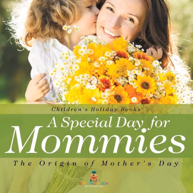 Baby Professor A Special Day for Mommies: The Origin of Mother's Day Holiday in White Multicolour Paper Book