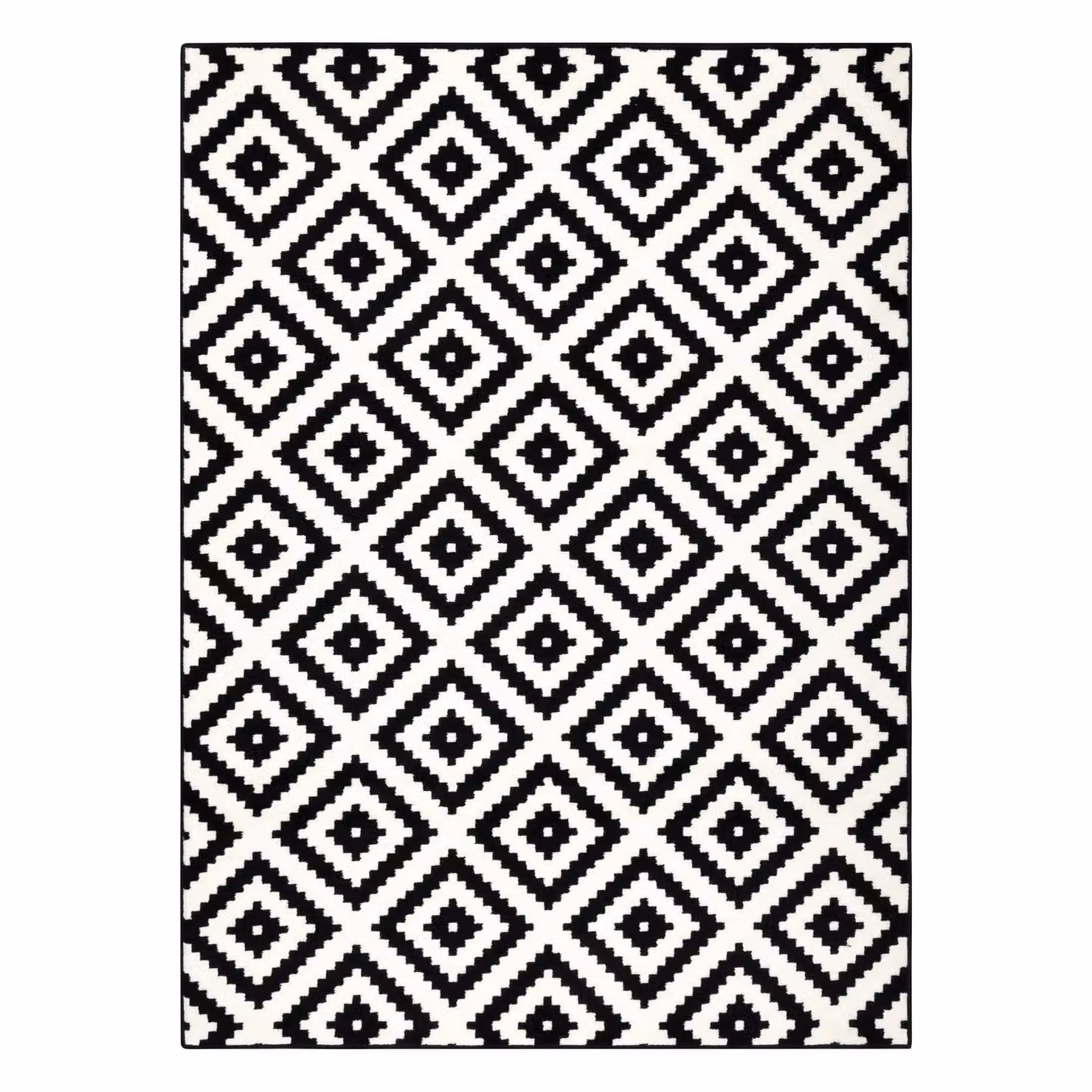 RugsX Morad Vintage Black Rectangular Rug, W: 200 cm, D: 300 cm – 2
