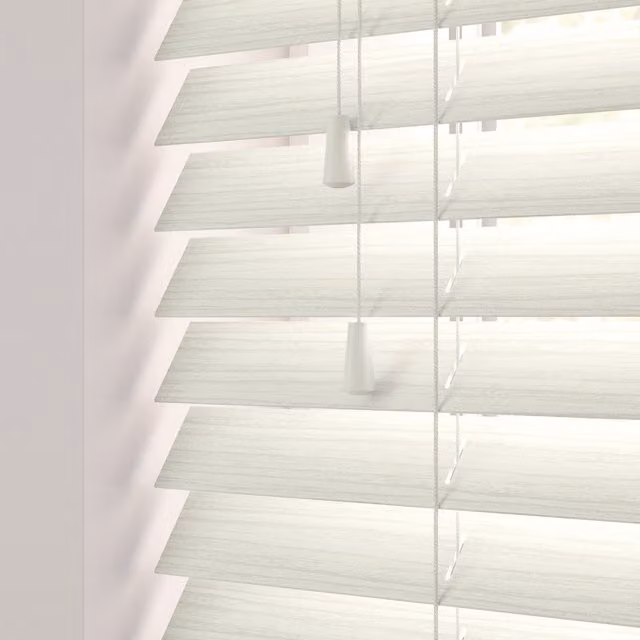 Terrys Elementi Fauxwood Made To Measure Venetian Blinds, 50mm, Allura Oak