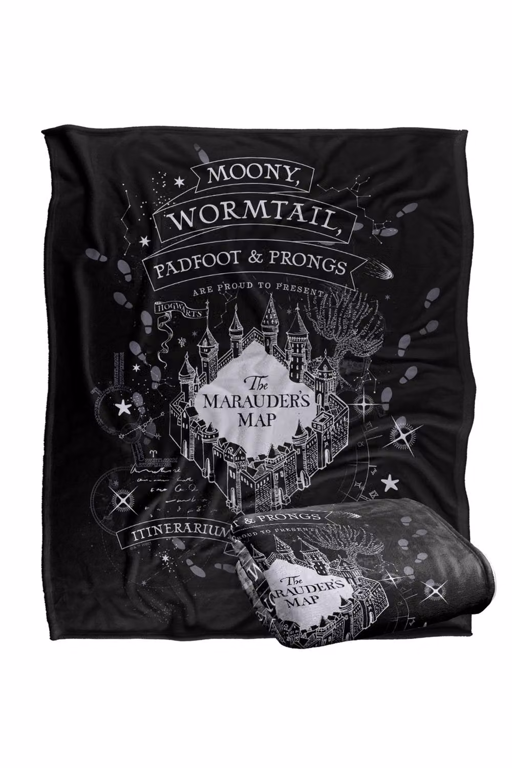 Warner Bros. Harry Potter Proud Marauders Super Soft Fleece Throw Blanket, Multicolour – 7