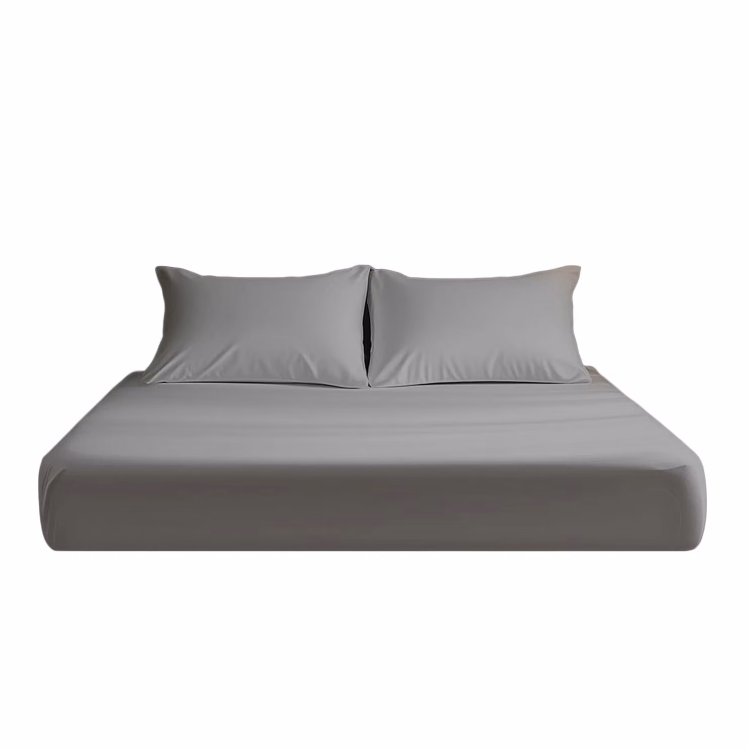 Home Sweet Home UK Silver Microfibre Fitted Bed Sheet, King Size, W/D/H: 180 x 200 x 25 cm – 2