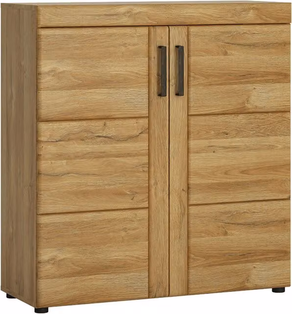 Furniture To Go Cortina 2-Door Shoe Cabinet in Brown