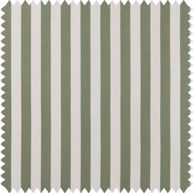 House of Hackney Trematon Stripe Jacquard in Verdigris, Beige, Green and White