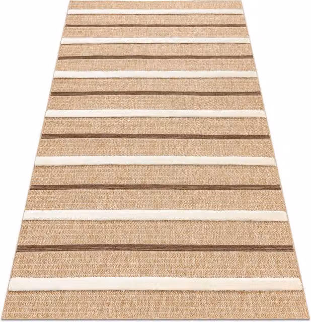 RugsX Spark Geometric Rug in Beige, W 80 cm x L 150 cm – 1