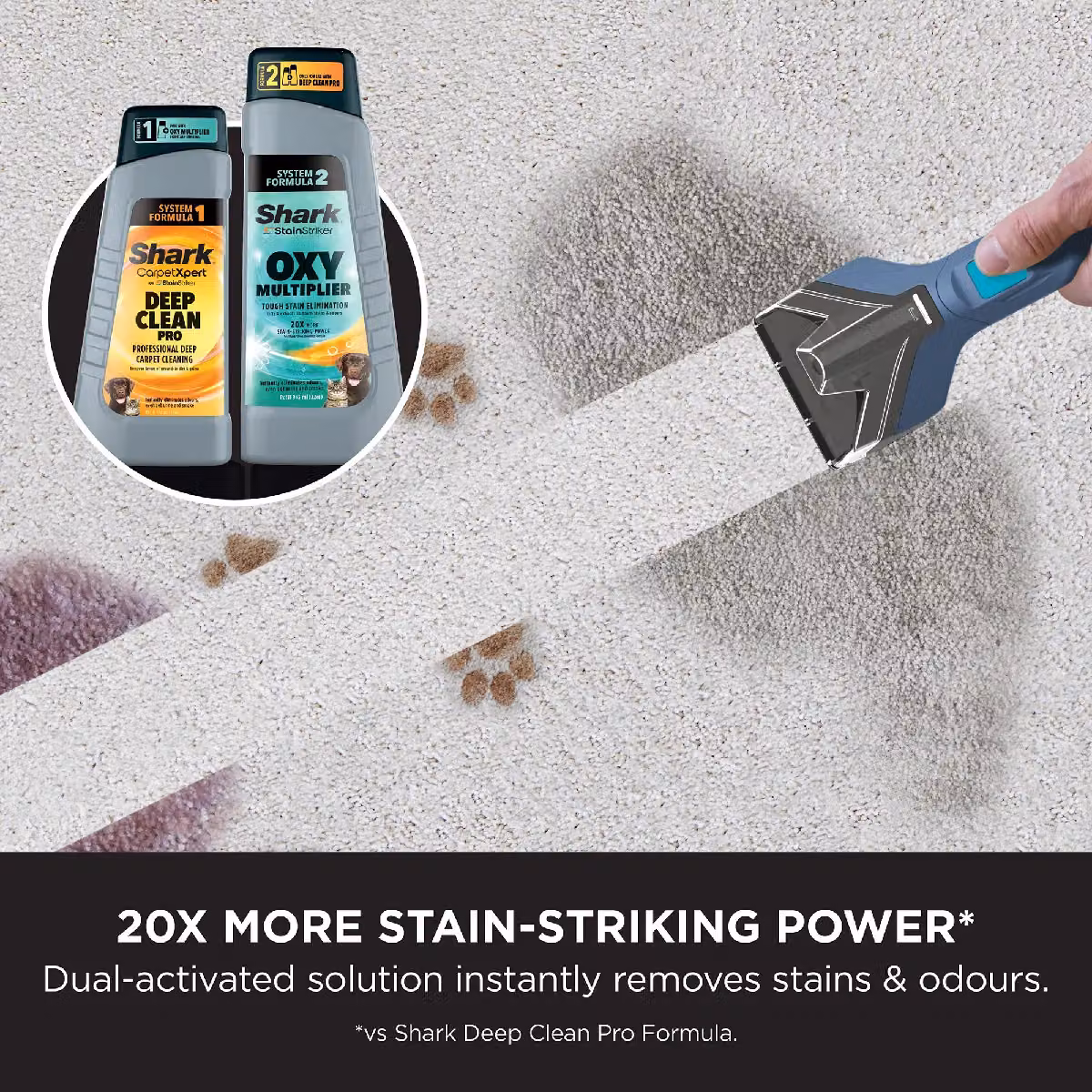 Shark StainStriker Stain and Spot Cleaner, Blue – 6