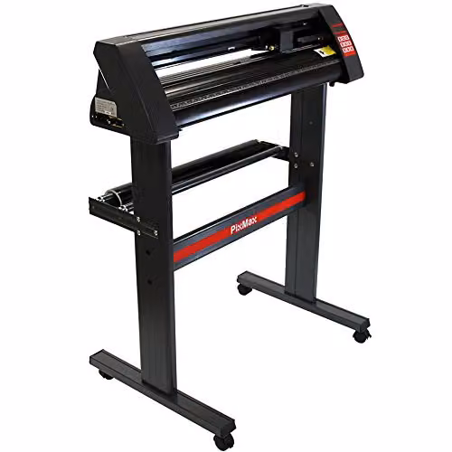 PixMax 5 in 1 Heat Press Bundle with Sublimation Vinyl Cutter and SignCut Pro Software in Black – 2