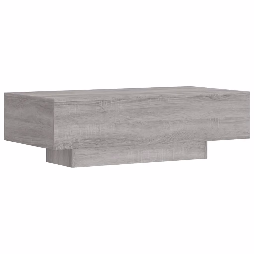 Berkfield Home Grey Sonoma Coffee Table in Engineered Wood W/D/H: 100 x 49.5 x 31 cm – 2