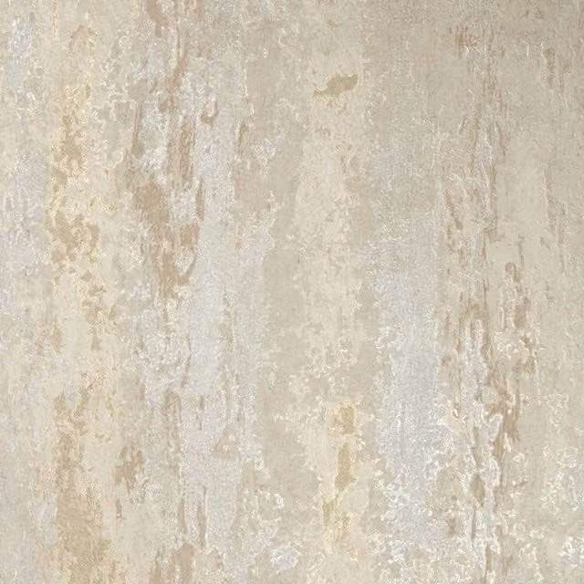 I Love Wallpaper Nova Metallic Abstract Wallpaper in Cream and Yellow with Silver Sparkle