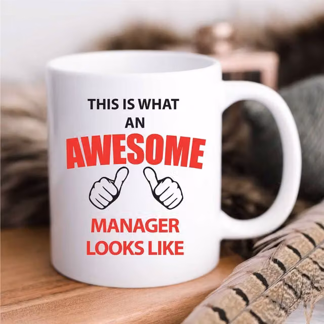 60 Second Makeover Limited This Is What An Awesome Manager Looks Like Mug, White – 1