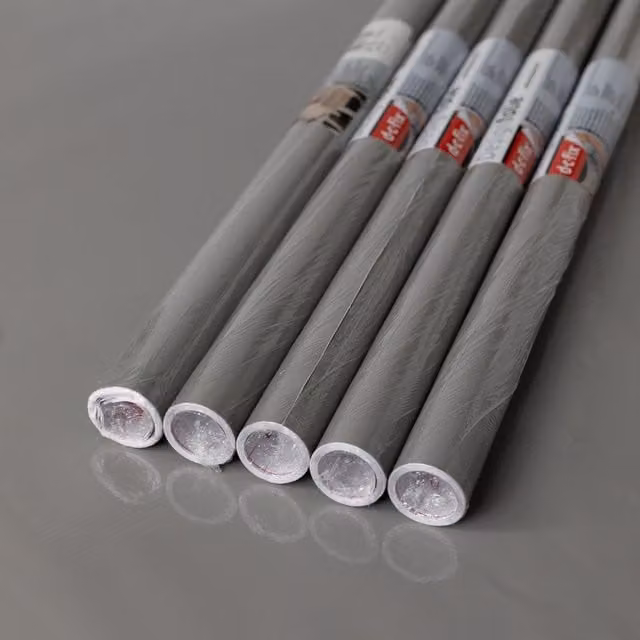 dc fix Glossy Grey Self Adhesive Vinyl Wrap for Kitchen Doors and Furniture, Pack of 5, W: 67.5 cm, L: 2 m