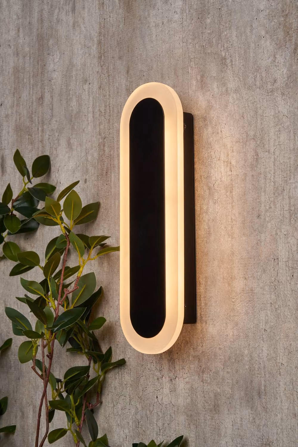 BHS Lighting Ste 10W LED Linear CCT Outdoor Up and Down Wall Light in Black – 3