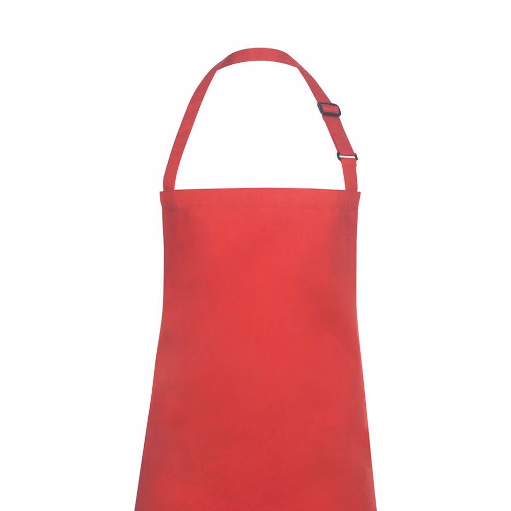 Karlowsky Pocket Buckle Bib Apron in Red – 2