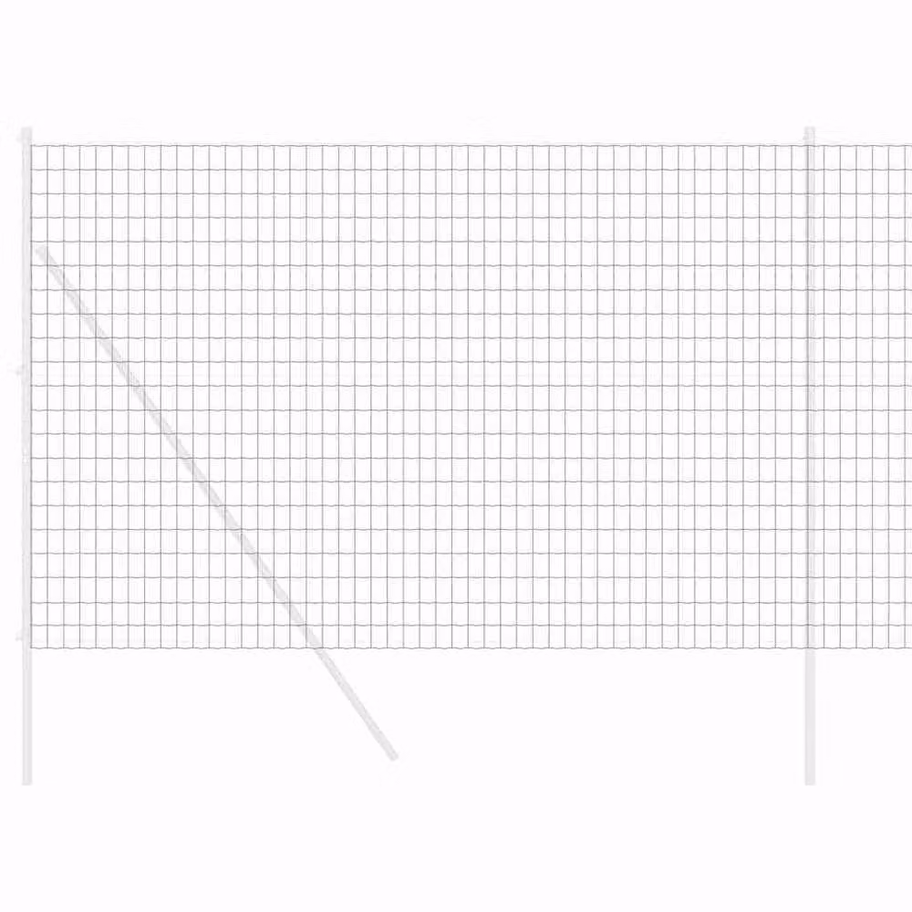 Berkfield Home Euro Fence PVC-Coated Steel Fencing in Dark Grey, H: 1.6 m x W: 10 m – 3