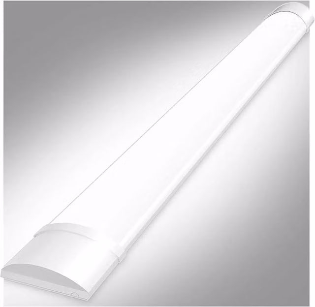 NESTLUNE White Slimline LED Batten Tube Light Linear 1200mm Ceiling Panel – 1