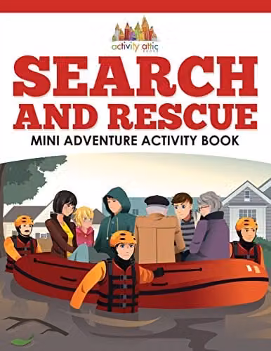 Activity Attic Books Search and Rescue Mini Adventure Activity Book