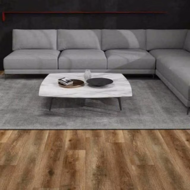 Durova Brown Wood Look SPC Click System Flooring Plank