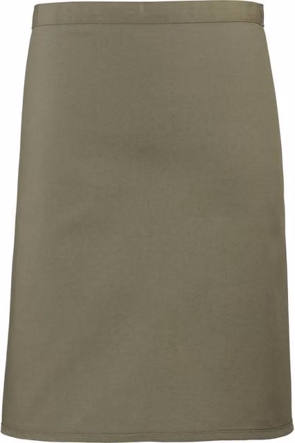 Premier Women's Mid-Length Poly-Cotton Apron in Green