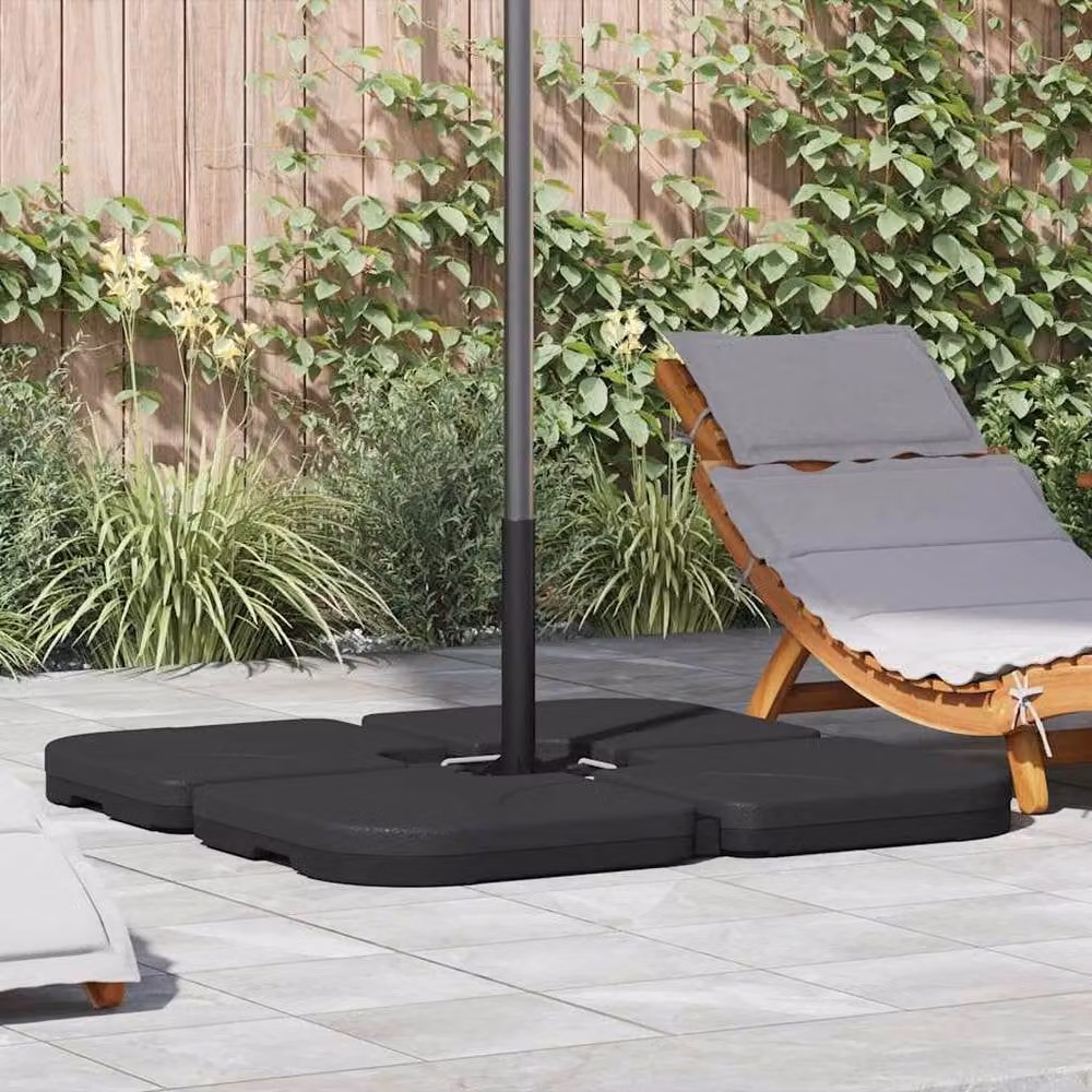Berkfield Home Portable Parasol Base, Black, 60 L Sand or Water Filled – 2