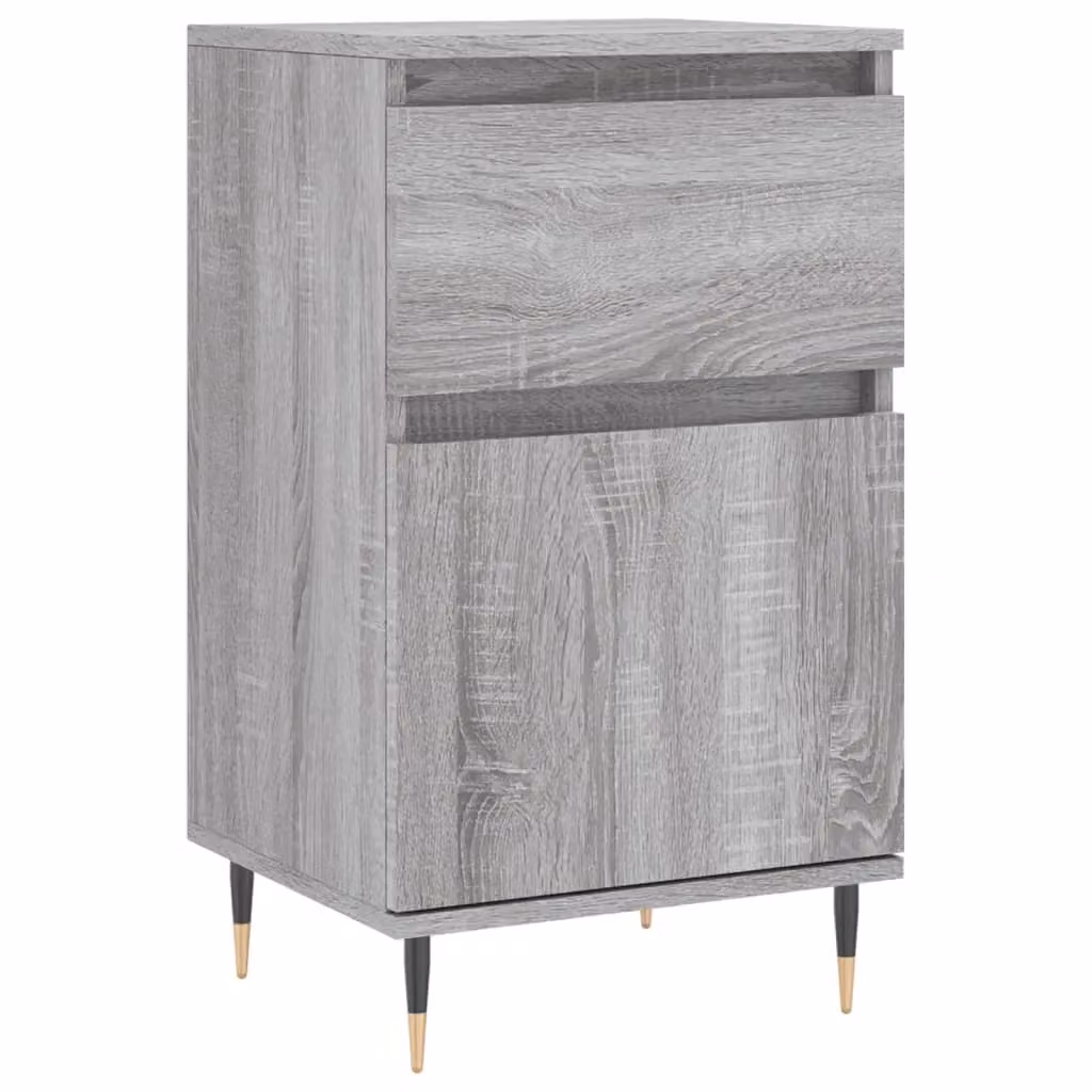 Berkfield Home Grey Sonoma Sideboard in Engineered Wood W/D/H: 40 x 35 x 70 cm – 2