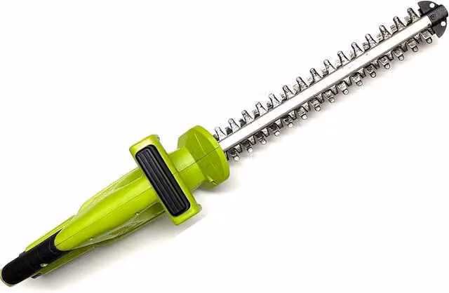 Garden Gear 12V Cordless Reciprocating Hedge Trimmer with Rechargeable Battery and Charger, Green