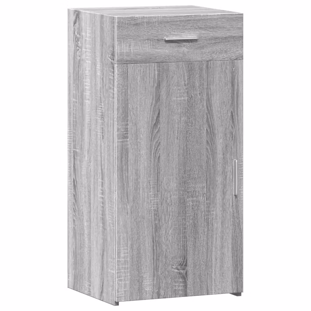 Berkfield Home Grey Sonoma Sideboard in Engineered Wood, W/D/H: 45 x 42.5 x 93 cm – 2
