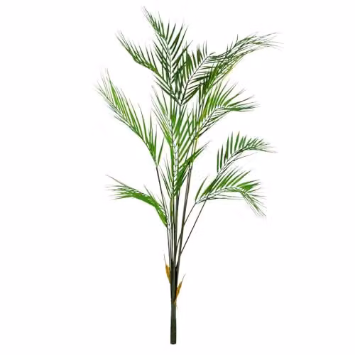 Leaf Artificial Tropical Palm Tree in Green, Height: 118 cm