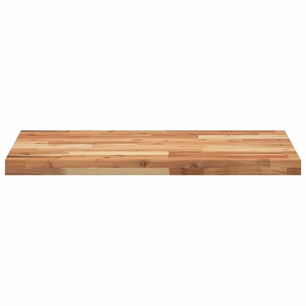 Berkfield Home Rectangular Table Top in Brown Solid Acacia Wood, W: 160 cm, D: 50 cm, H: 4 cm – 2