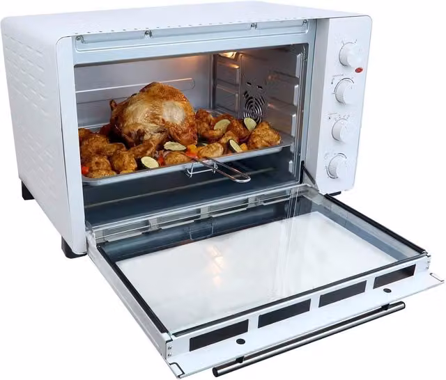 Igenix Tabletop Mini Oven and Grill with Convection, 60 Litre, White – 2