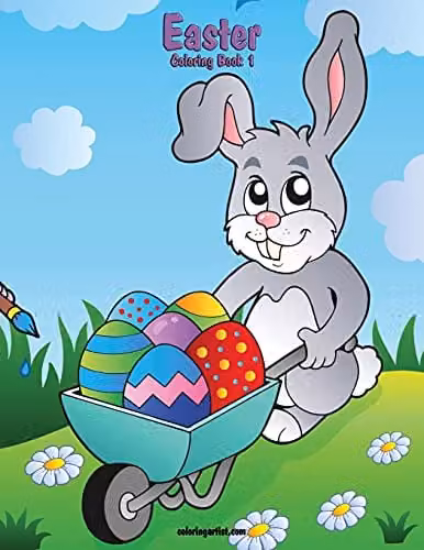 Createspace Easter Coloring Book 1: Volume 1 for Children, Multicolour
