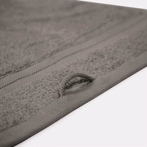 Brentfords Jumbo Cotton Bath Sheet, Grey, W: 90 cm, L: 150 cm – 3