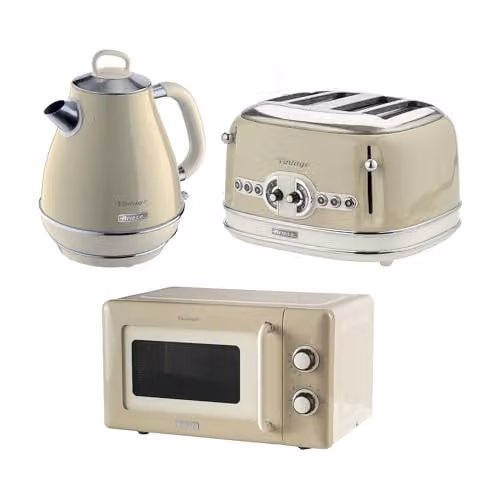 Ariete Vintage Breakfast Set in Beige