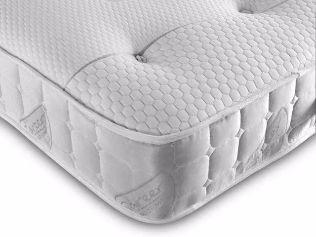 Sareer Matrah Hybrid Memory Coil Mattress in a Box, White, W/D/H: 90 x 190 cm
