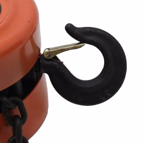 Oypla 1 Ton Manual Steel Chain Hoist and Lifting Block and Tackle in Red and Multicolour – 3
