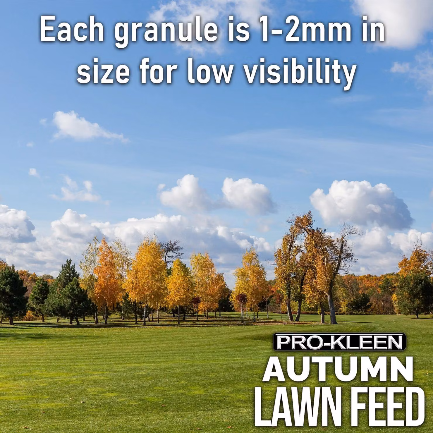 ProKleen Autumn Lawn Feed Slow Release Fertiliser, 3 x 2.5kg – 4