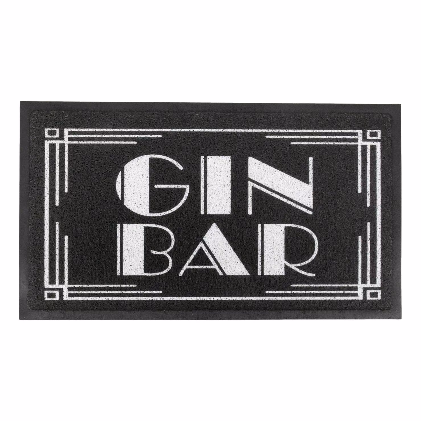 Artsy Mats Gin Bar Doormat in Black, W/D: 70 x 40 cm – 3