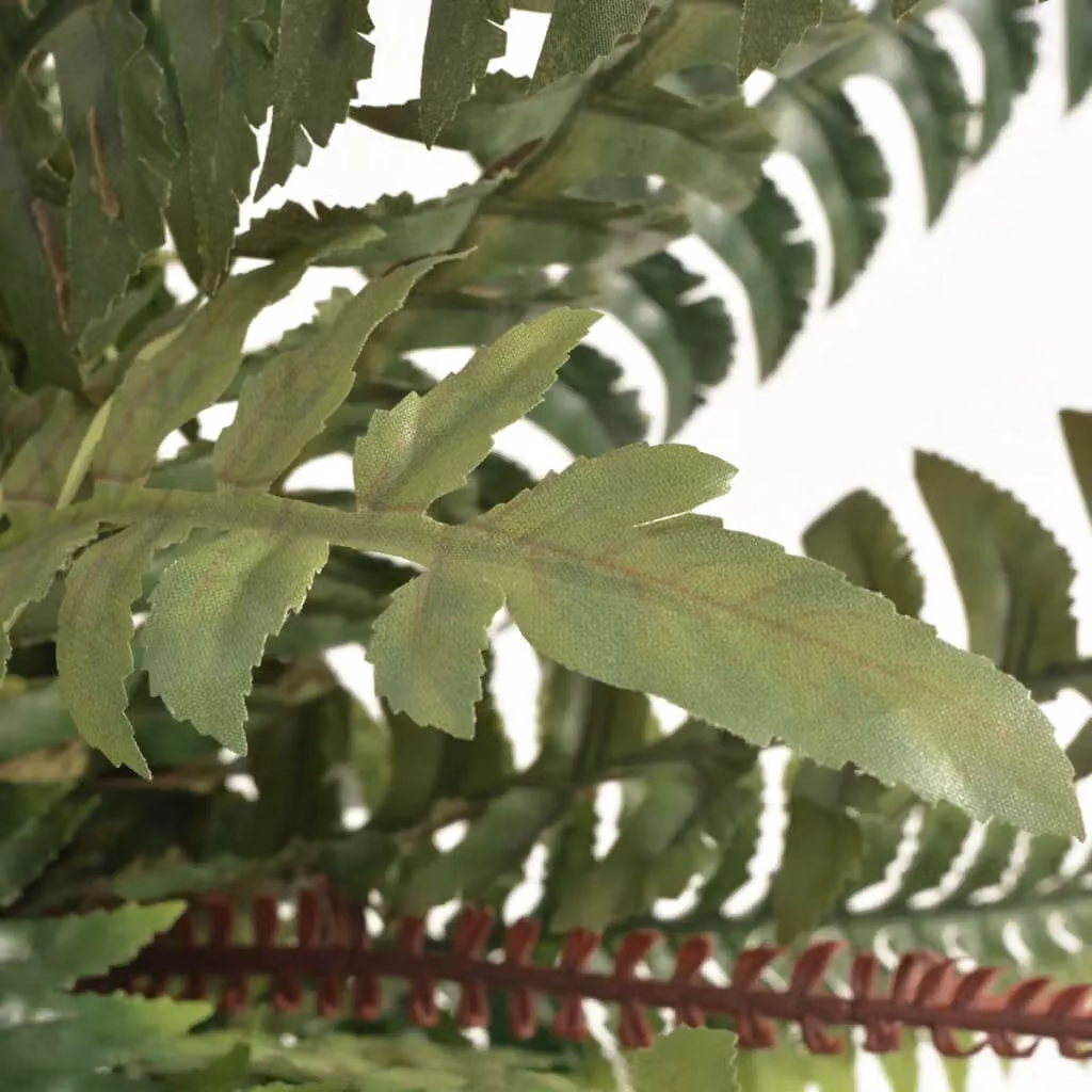 Berkfield Home Artificial Green Fern Plant in Pot, Height: 60 cm – 2