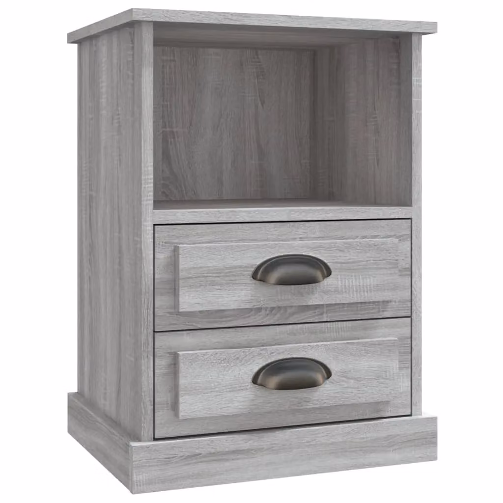 Berkfield Home Grey Sonoma Bedside Cabinet W/D/H: 43 x 36 x 60 cm – 2