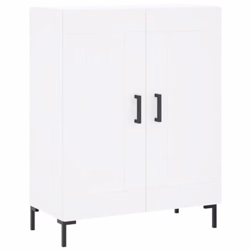 vidaXL Classic White Sideboard in MDF, W/D/H: 69.5 x 34 x 90 cm