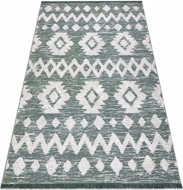 RugsX Moroccan Green Rug, W/D/H: 117 x 170 cm – 1