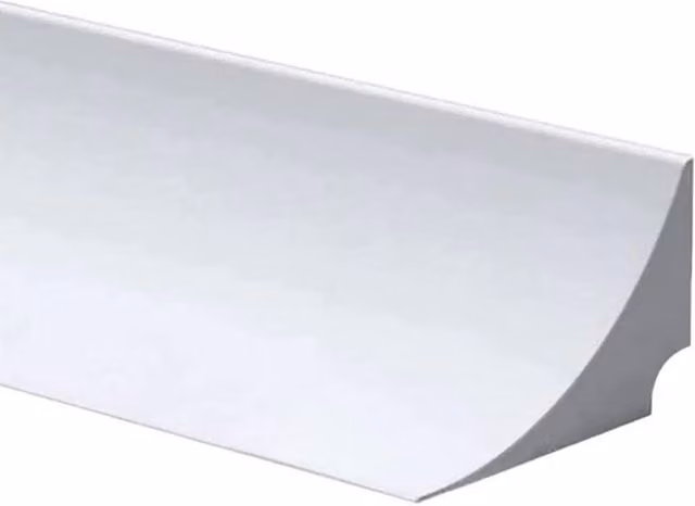 FLAVORA White Waterproof Bathroom Sink Caulk Sealing Tape, W/D/H: 1000 x 52 x 5.2 cm – 1