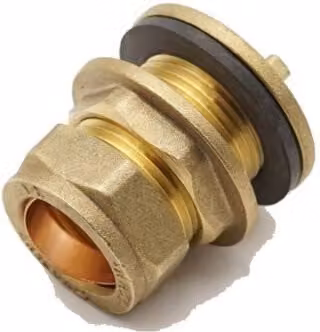 Primaplus Compression Tank Connector 22mm Grey 22071905